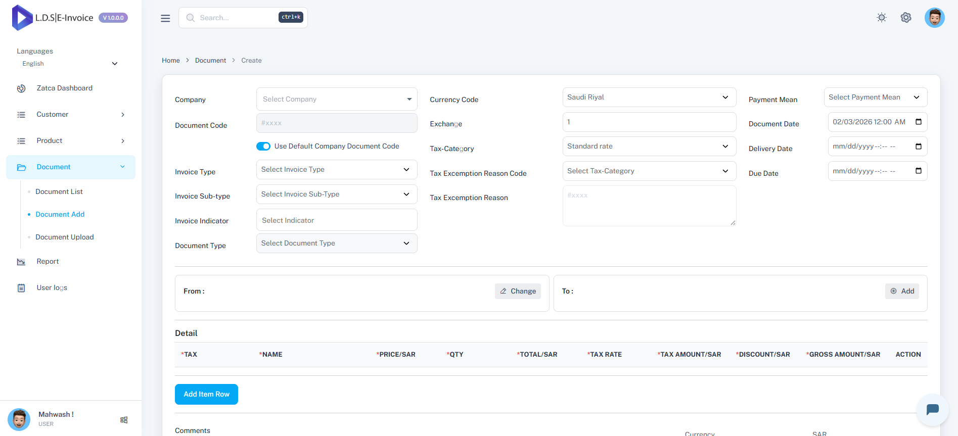 E-Invoicing technology and security